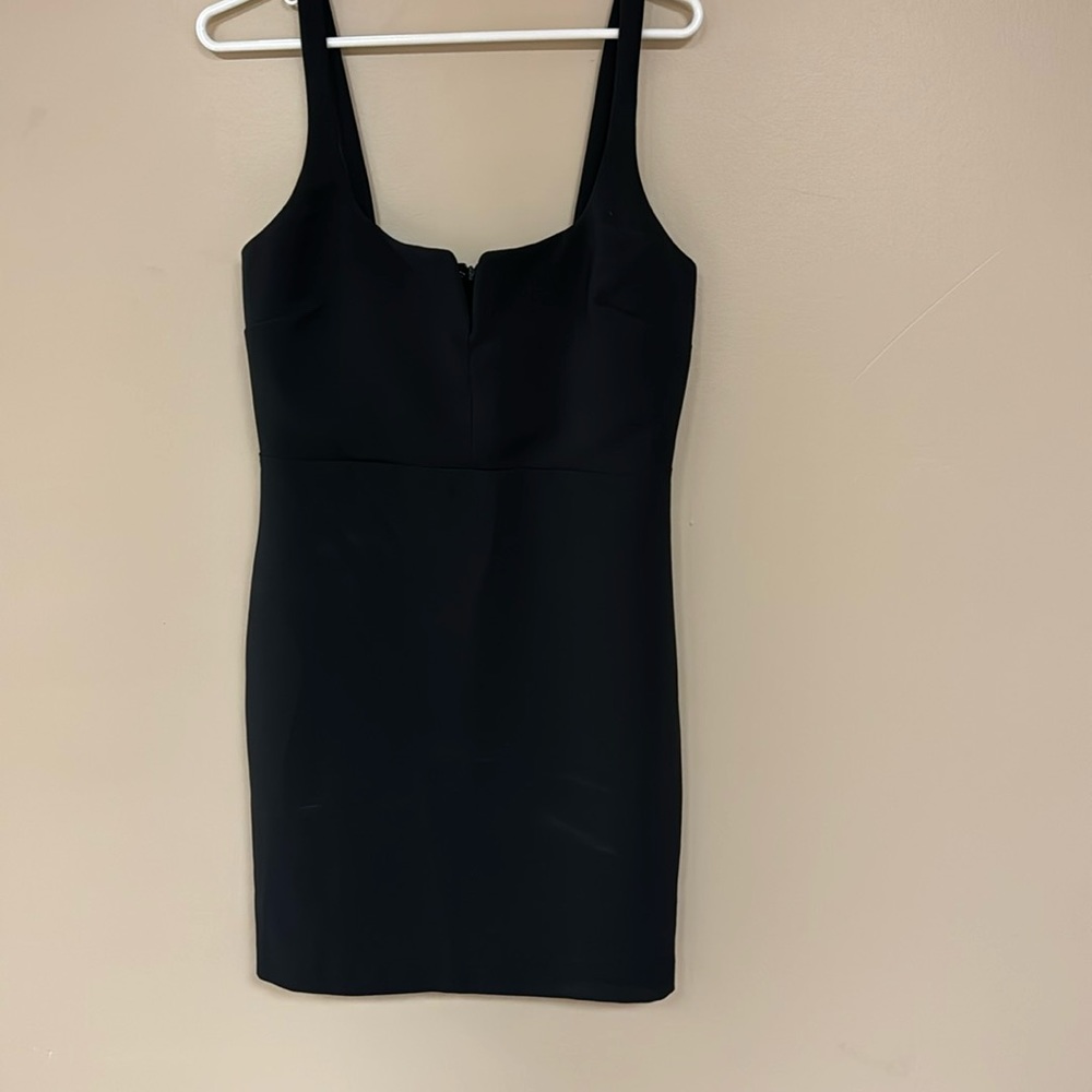 Karlie dress, black above the knee body con, size L, like new